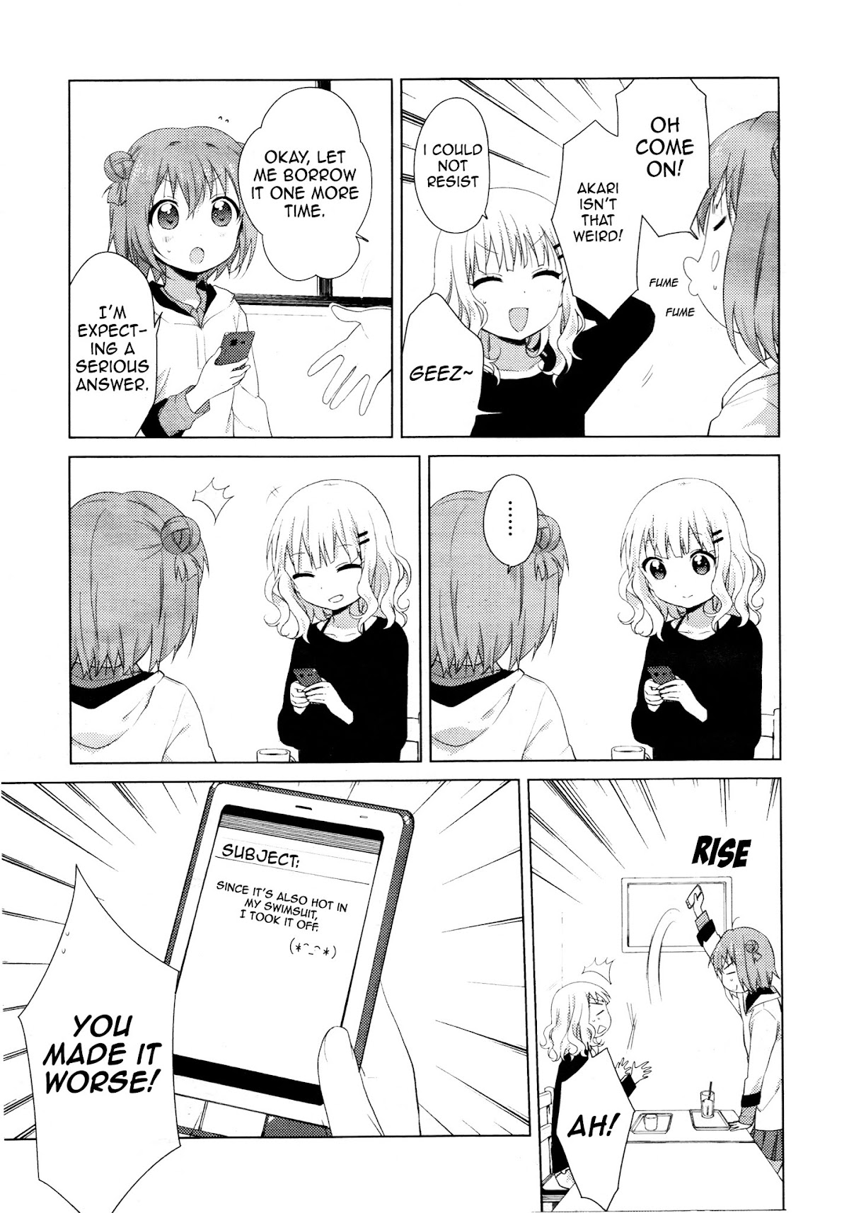 Yuru Yuri chapter 72 page 7