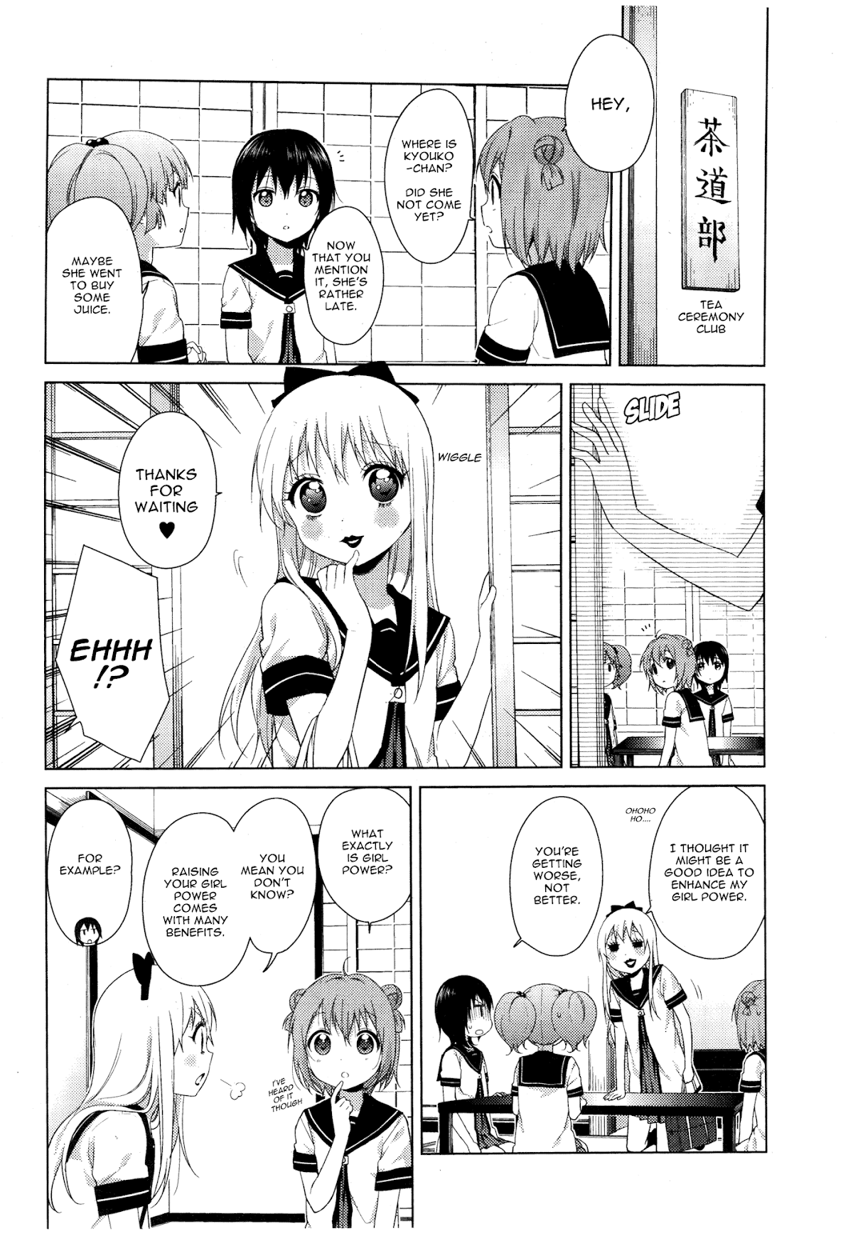 Yuru Yuri chapter 74 page 2