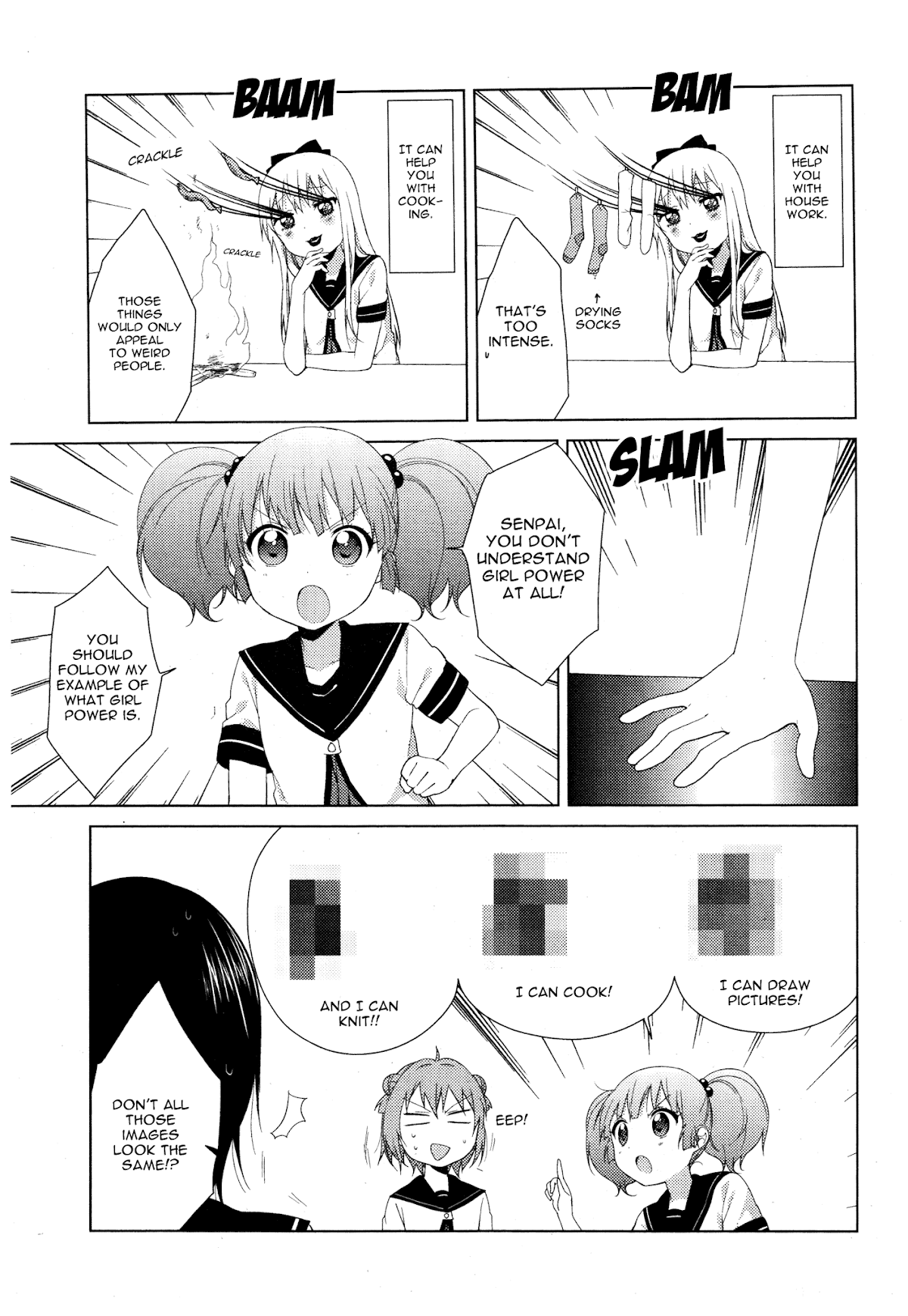 Yuru Yuri chapter 74 page 3