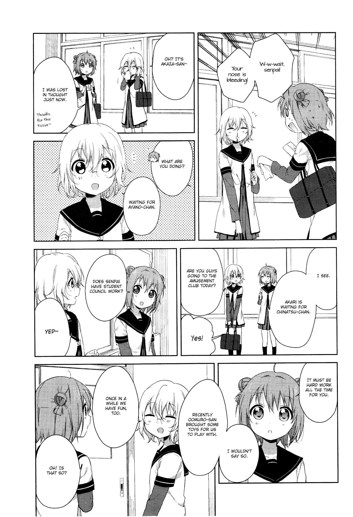 Yuru Yuri chapter 75 page 3