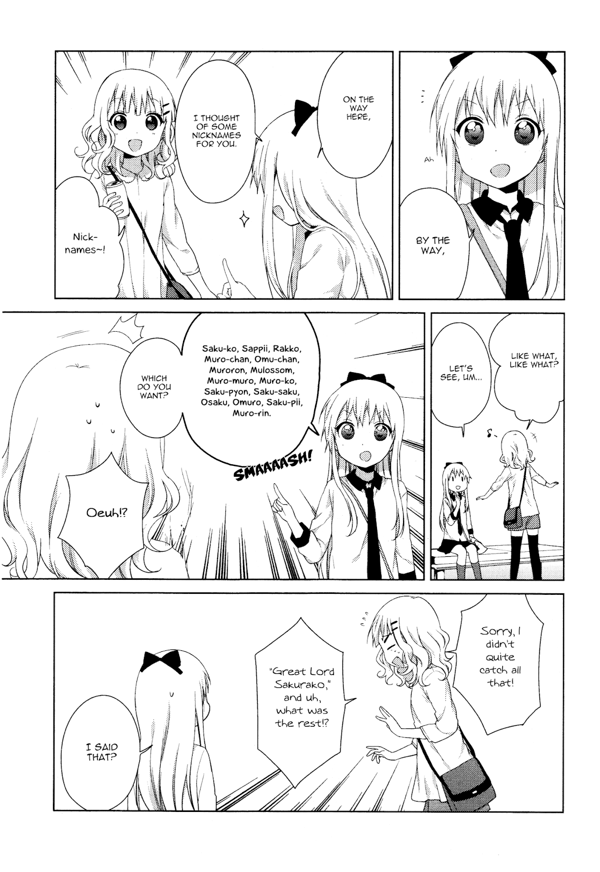 Yuru Yuri chapter 76 page 3