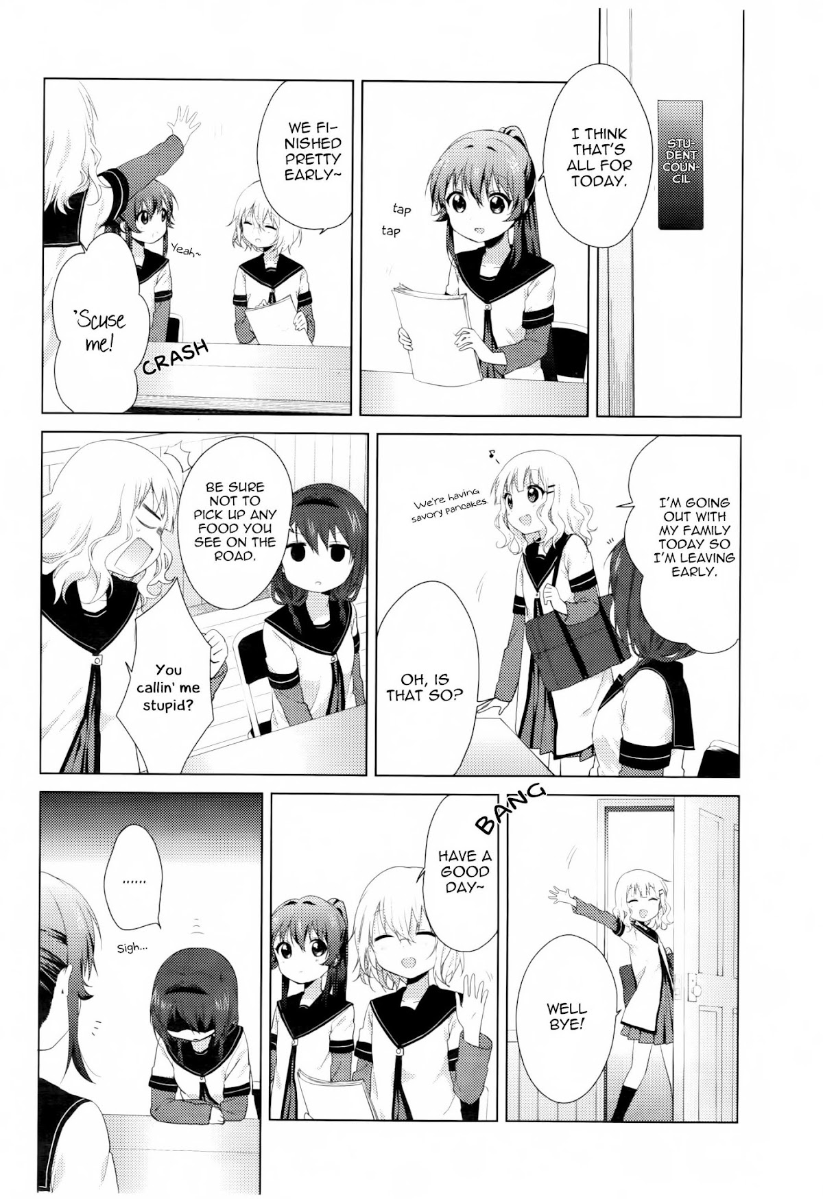 Yuru Yuri chapter 77 page 2