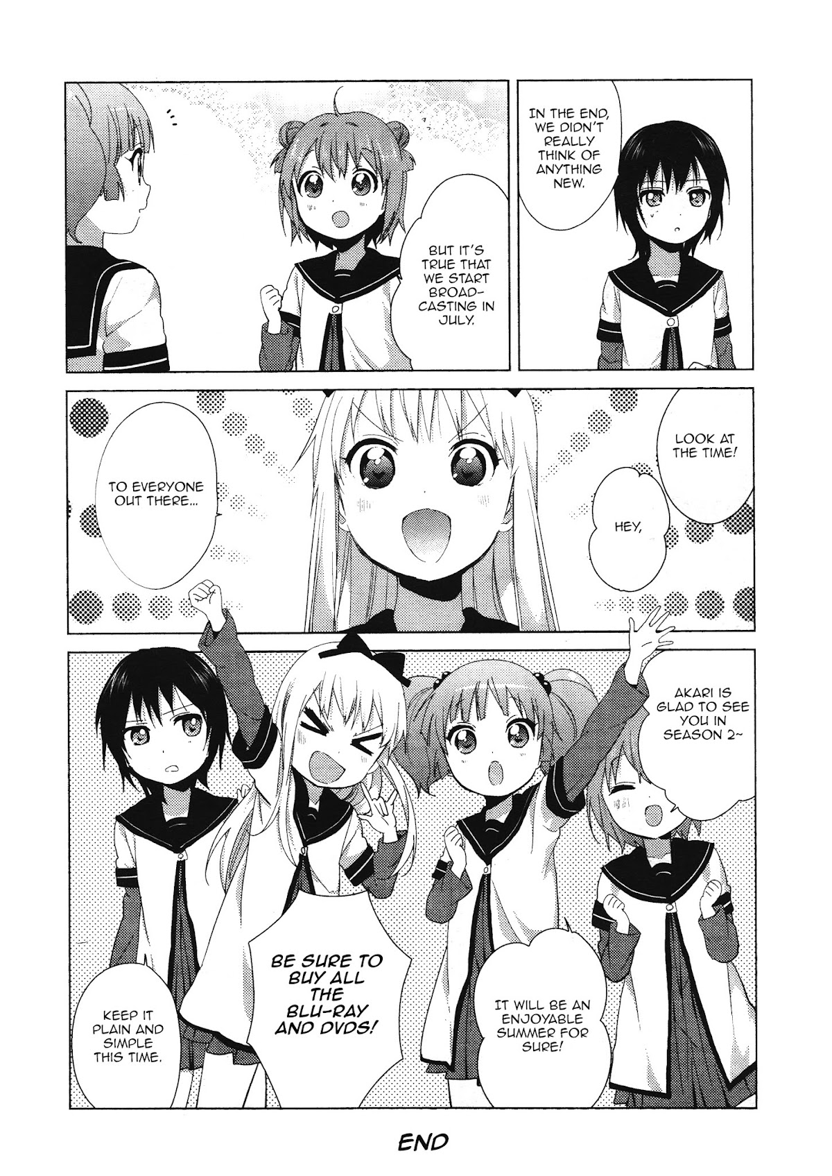 Yuru Yuri chapter 78.5 page 12