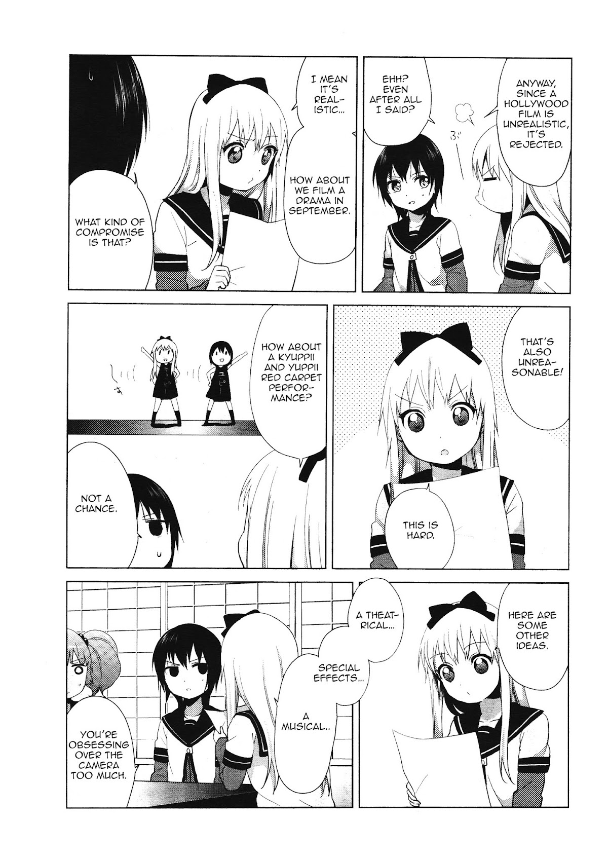 Yuru Yuri chapter 78.5 page 7
