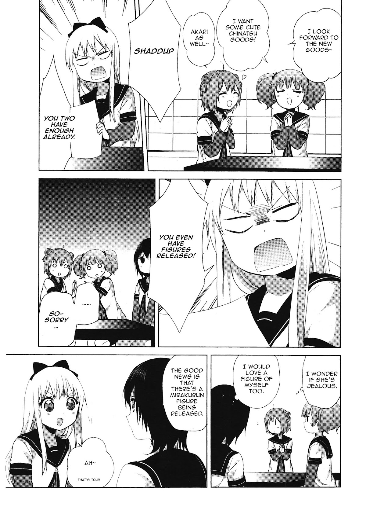 Yuru Yuri chapter 78.5 page 9