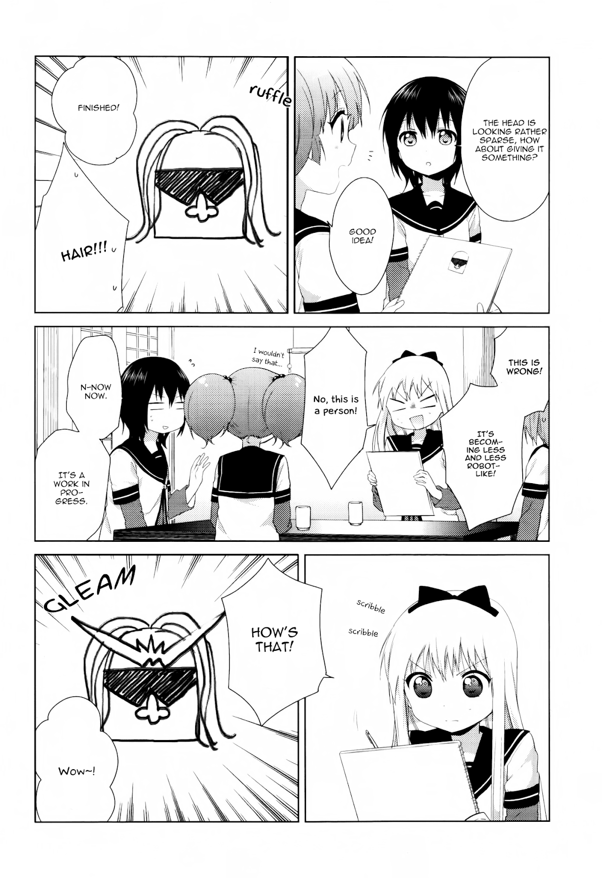 Yuru Yuri chapter 79 page 12
