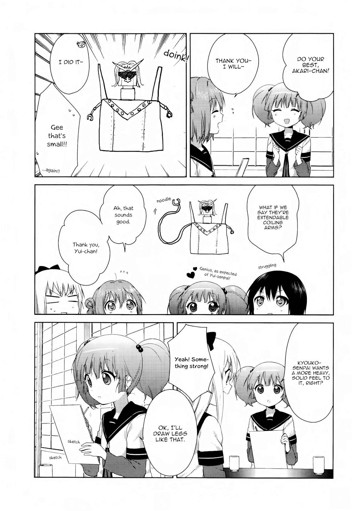 Yuru Yuri chapter 79 page 15