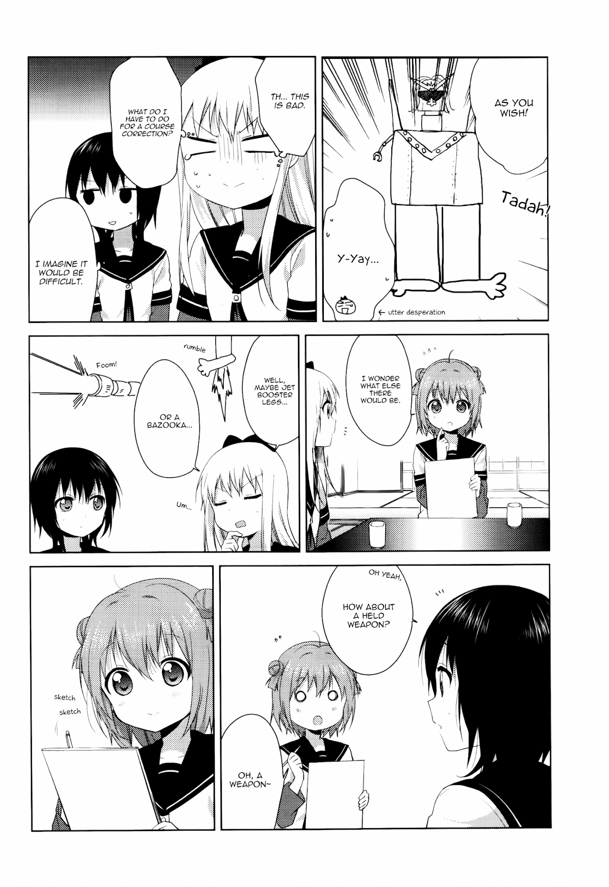 Yuru Yuri chapter 79 page 16