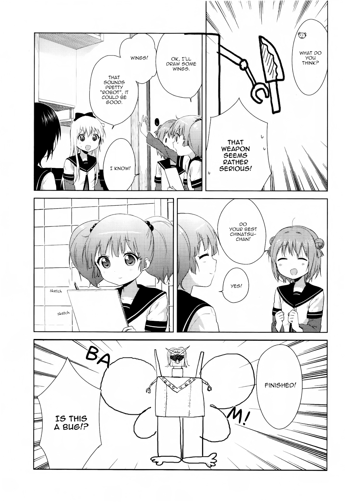 Yuru Yuri chapter 79 page 17