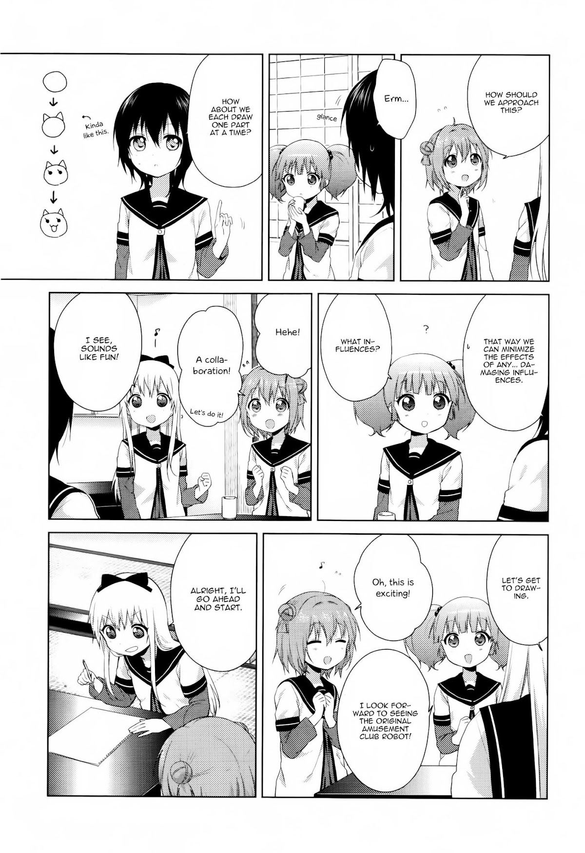 Yuru Yuri chapter 79 page 9