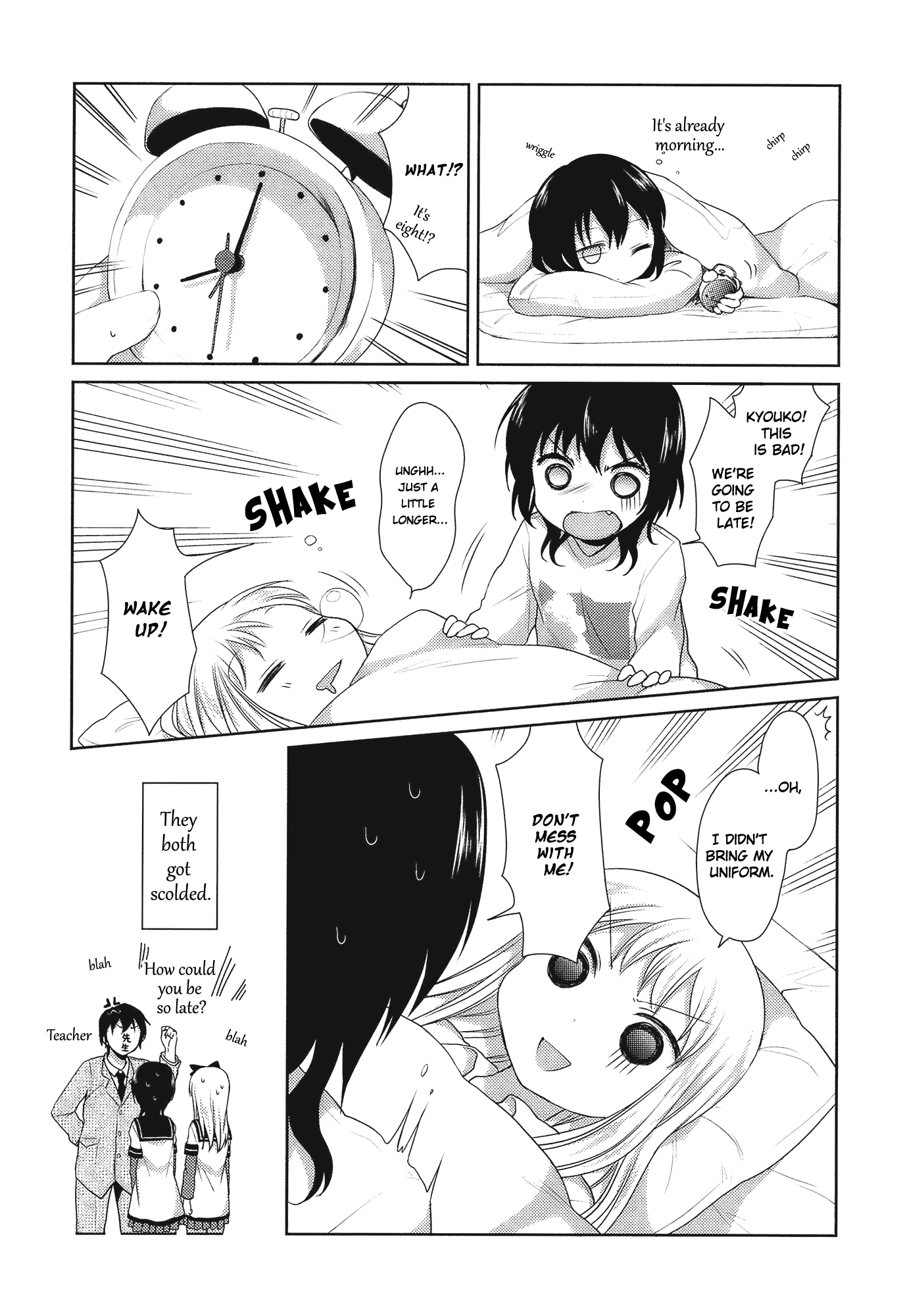 Yuru Yuri chapter 8.5 page 8