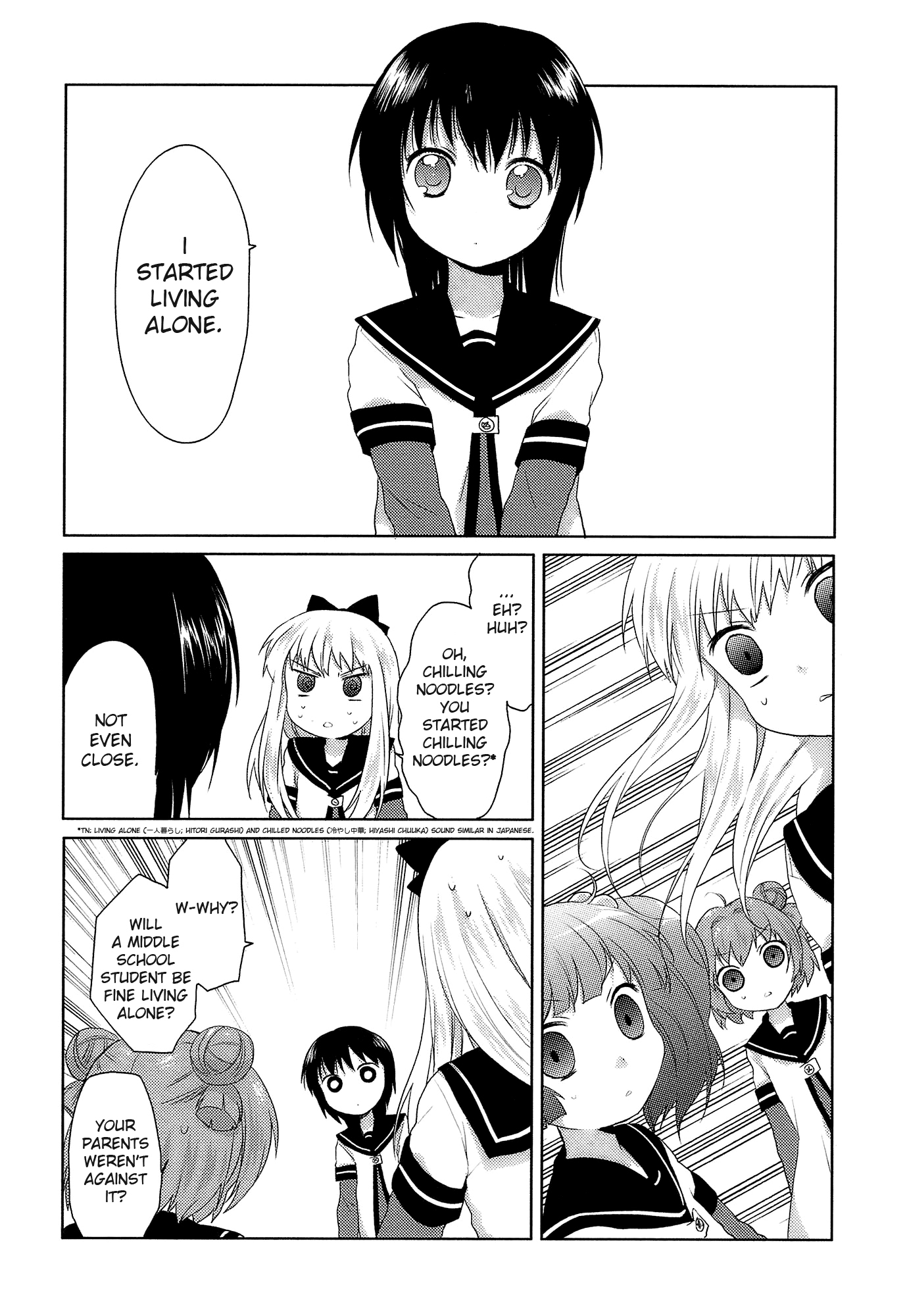 Yuru Yuri chapter 8 page 2