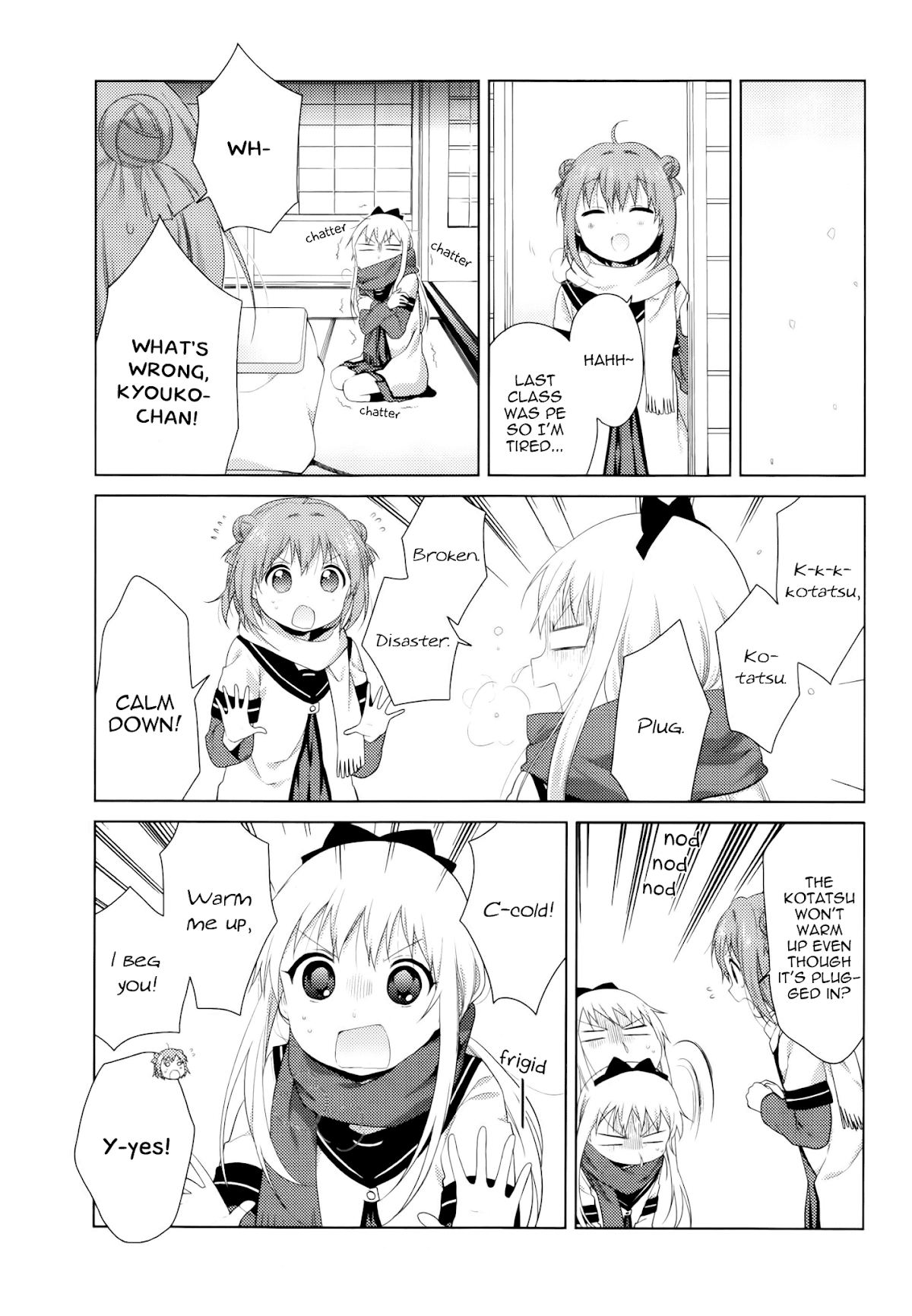 Yuru Yuri chapter 80 page 3