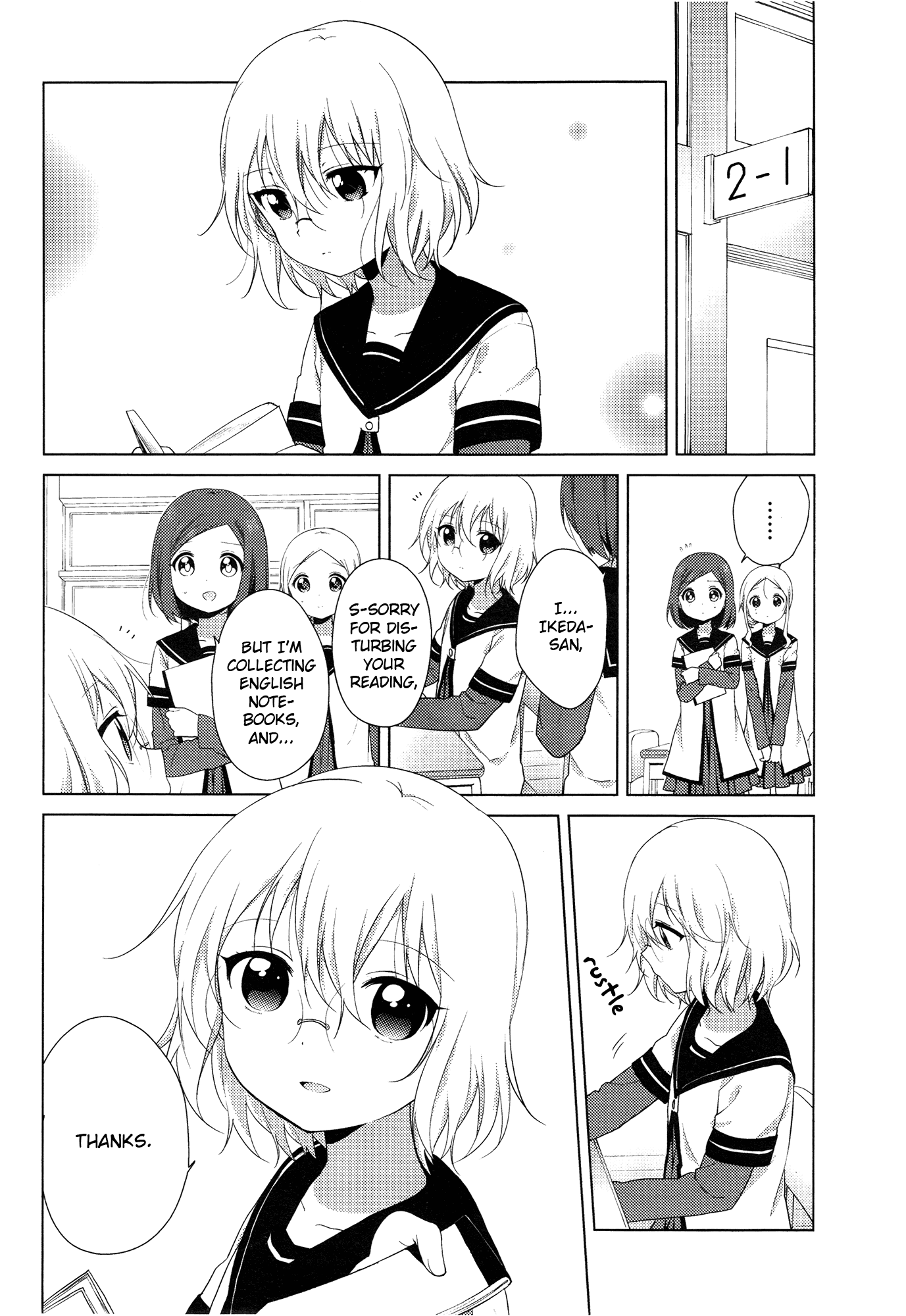 Yuru Yuri chapter 84 page 2