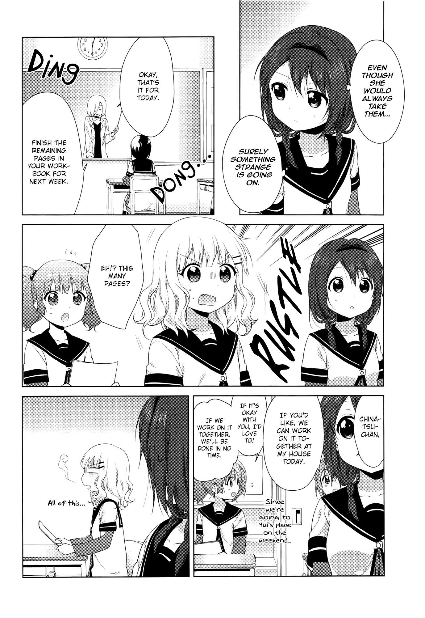 Yuru Yuri chapter 85 page 6