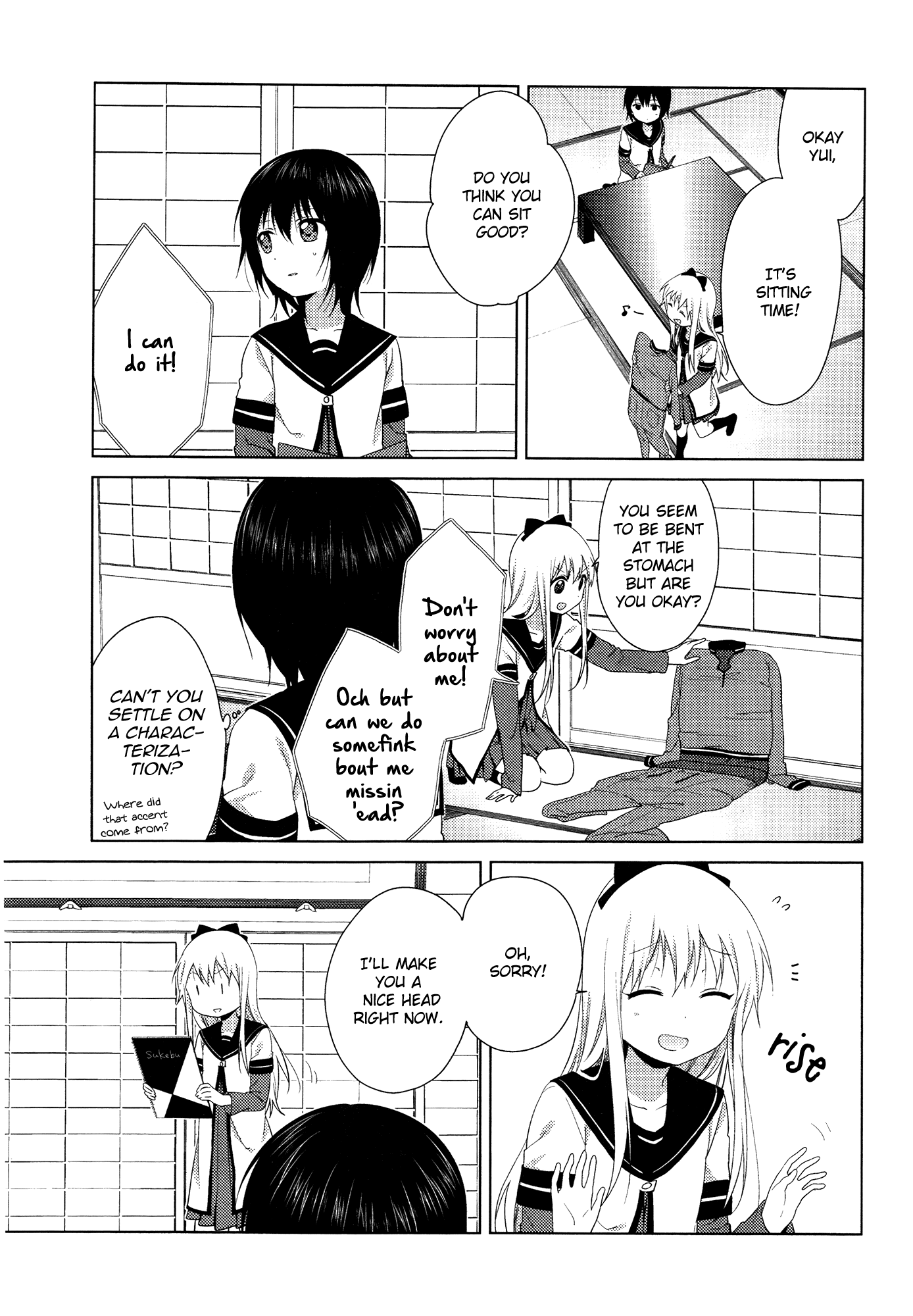 Yuru Yuri chapter 86 page 7
