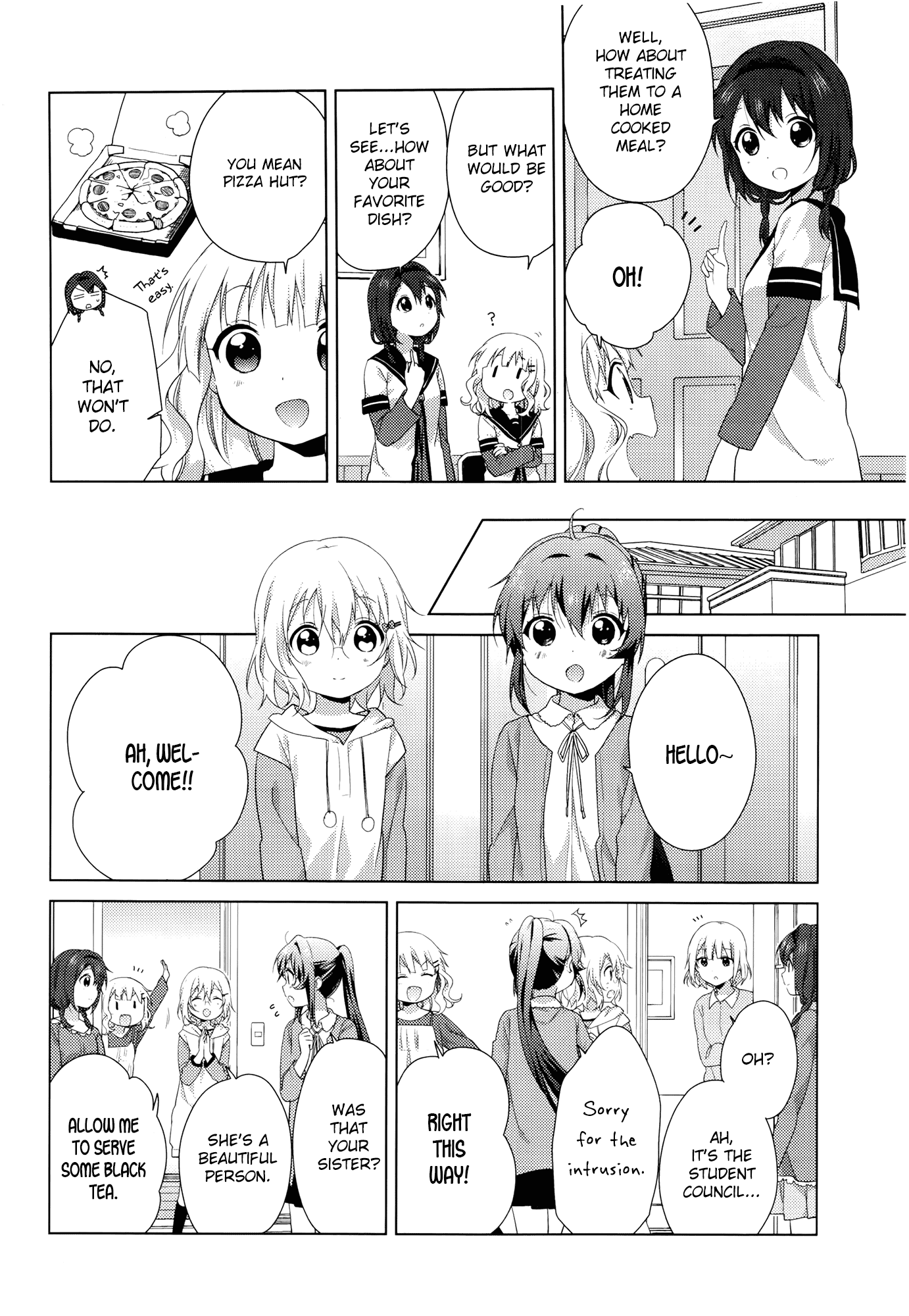Yuru Yuri chapter 87 page 4