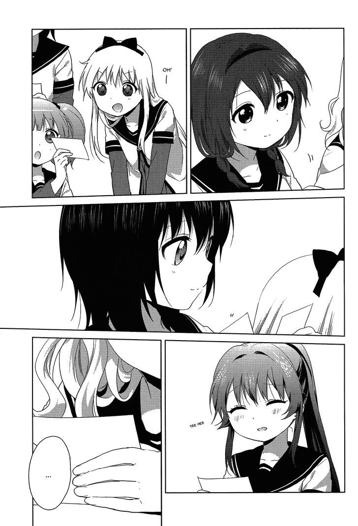 Yuru Yuri chapter 88.5 page 15