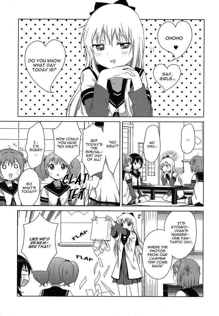 Yuru Yuri chapter 88.5 page 3