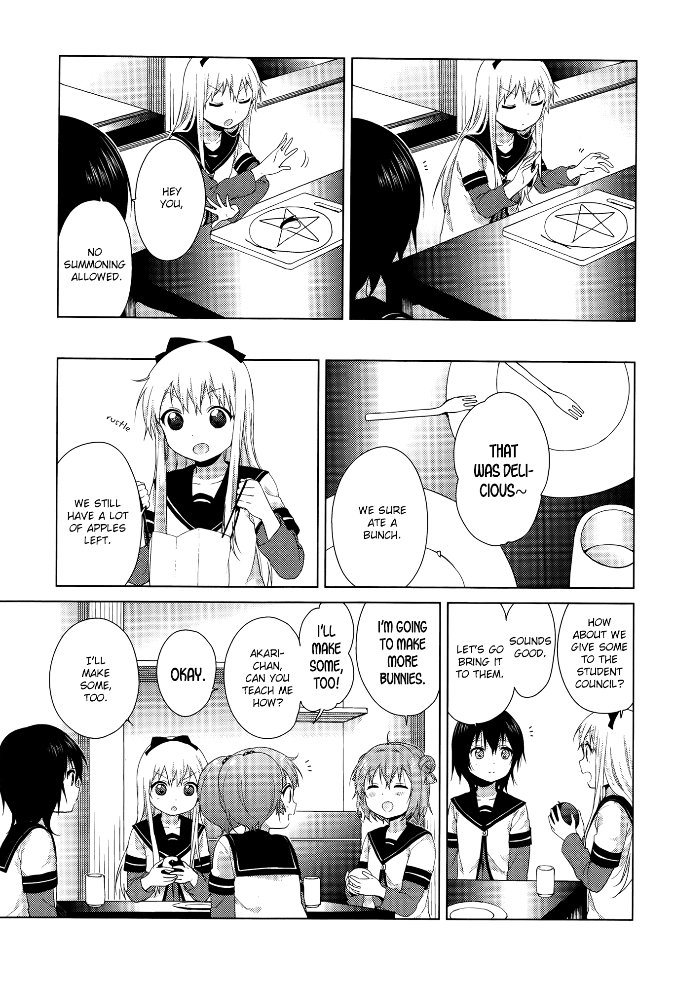 Yuru Yuri chapter 88 page 9