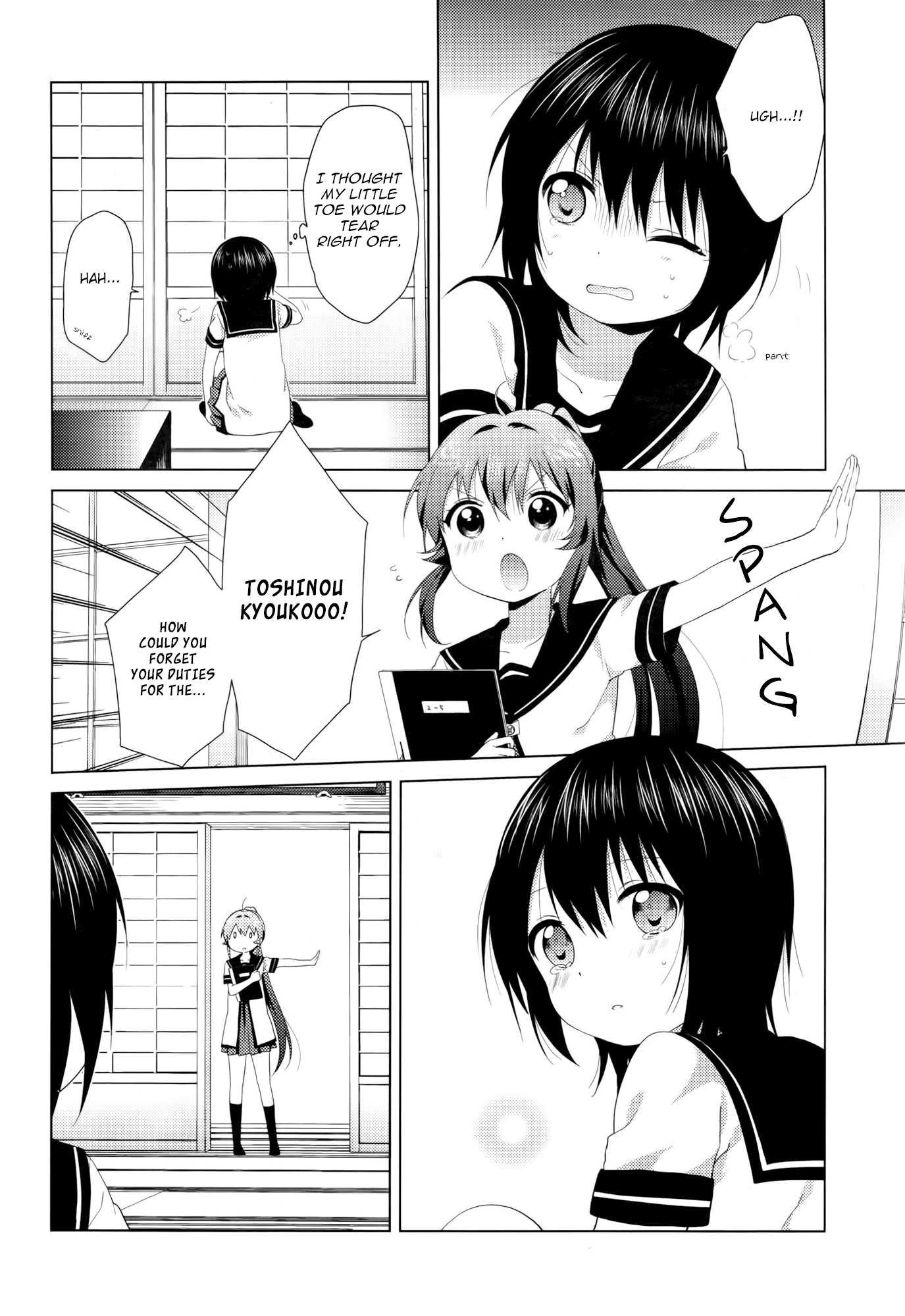 Yuru Yuri chapter 89 page 8
