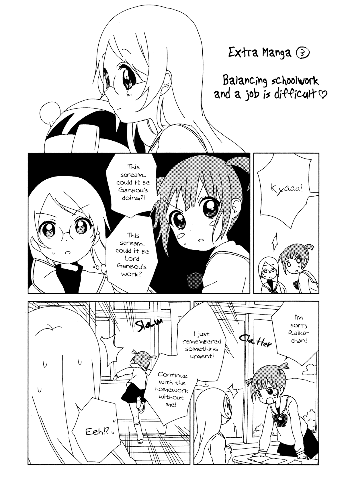 Yuru Yuri chapter 91.9 page 8