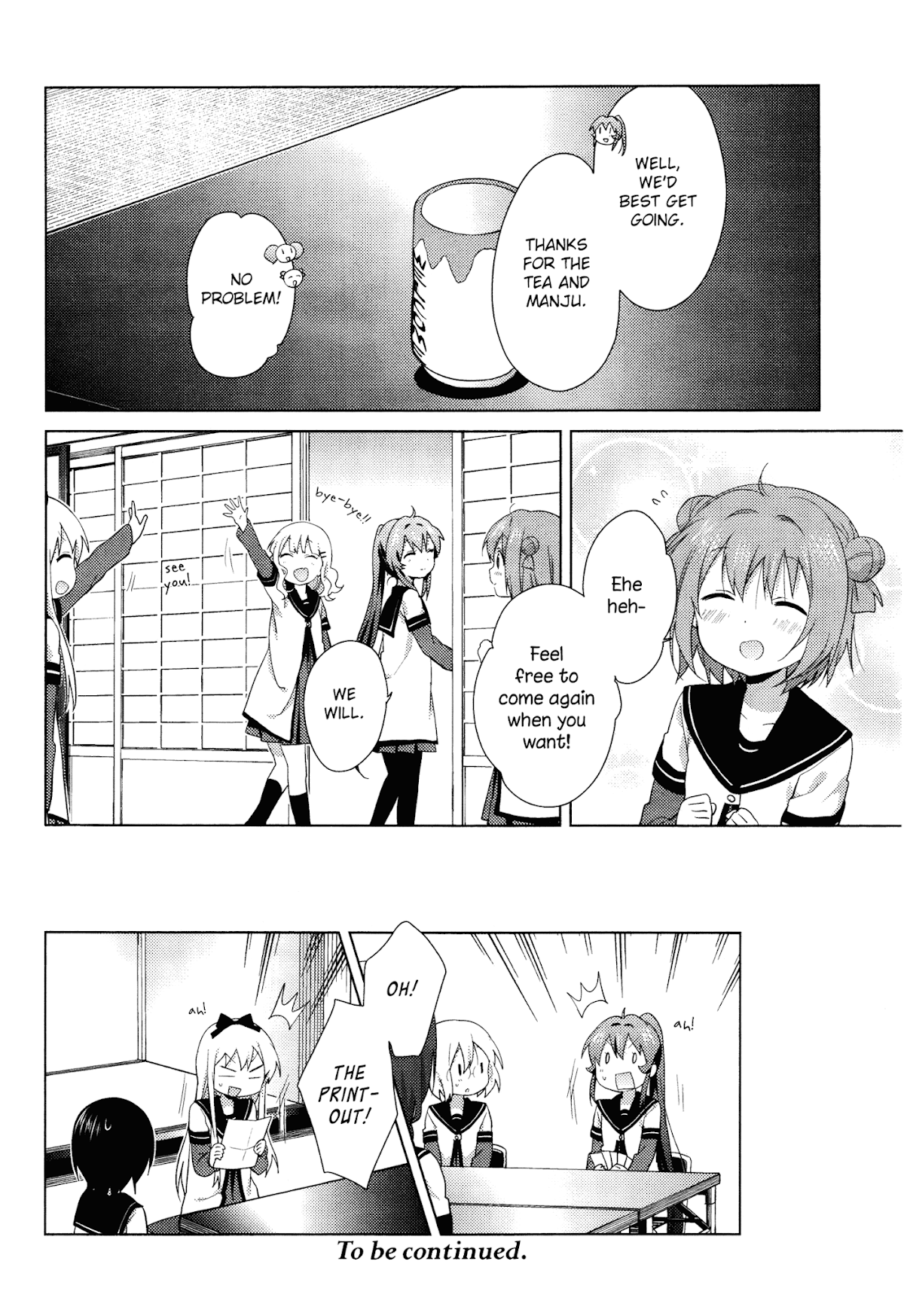 Yuru Yuri chapter 95 page 12