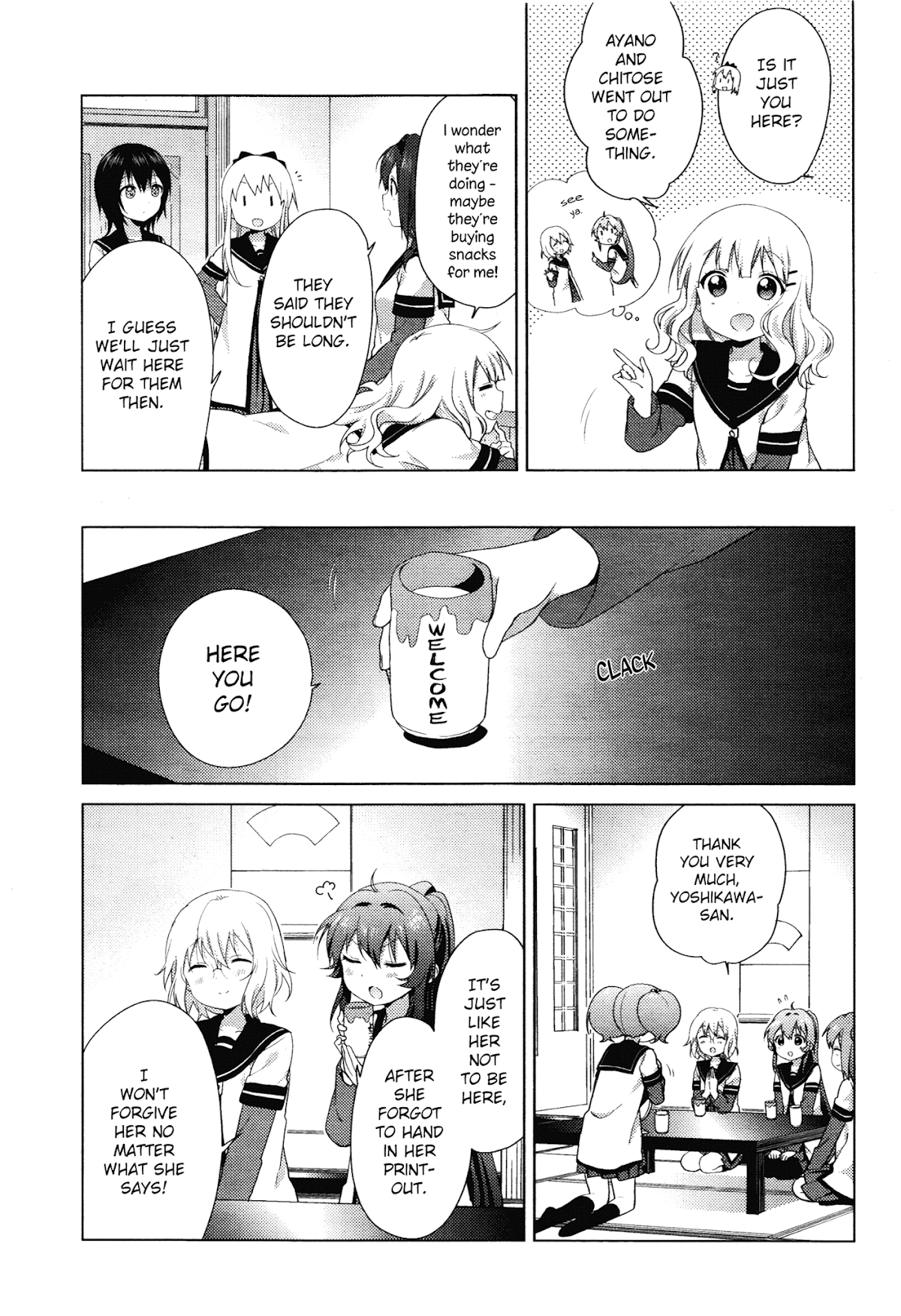 Yuru Yuri chapter 95 page 3