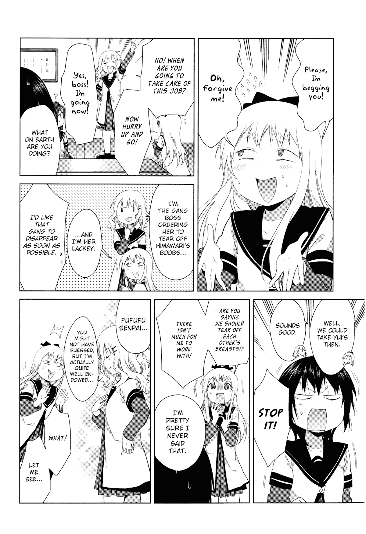 Yuru Yuri chapter 95 page 4
