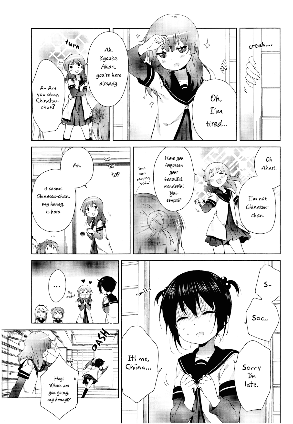 Yuru Yuri chapter 96 page 9