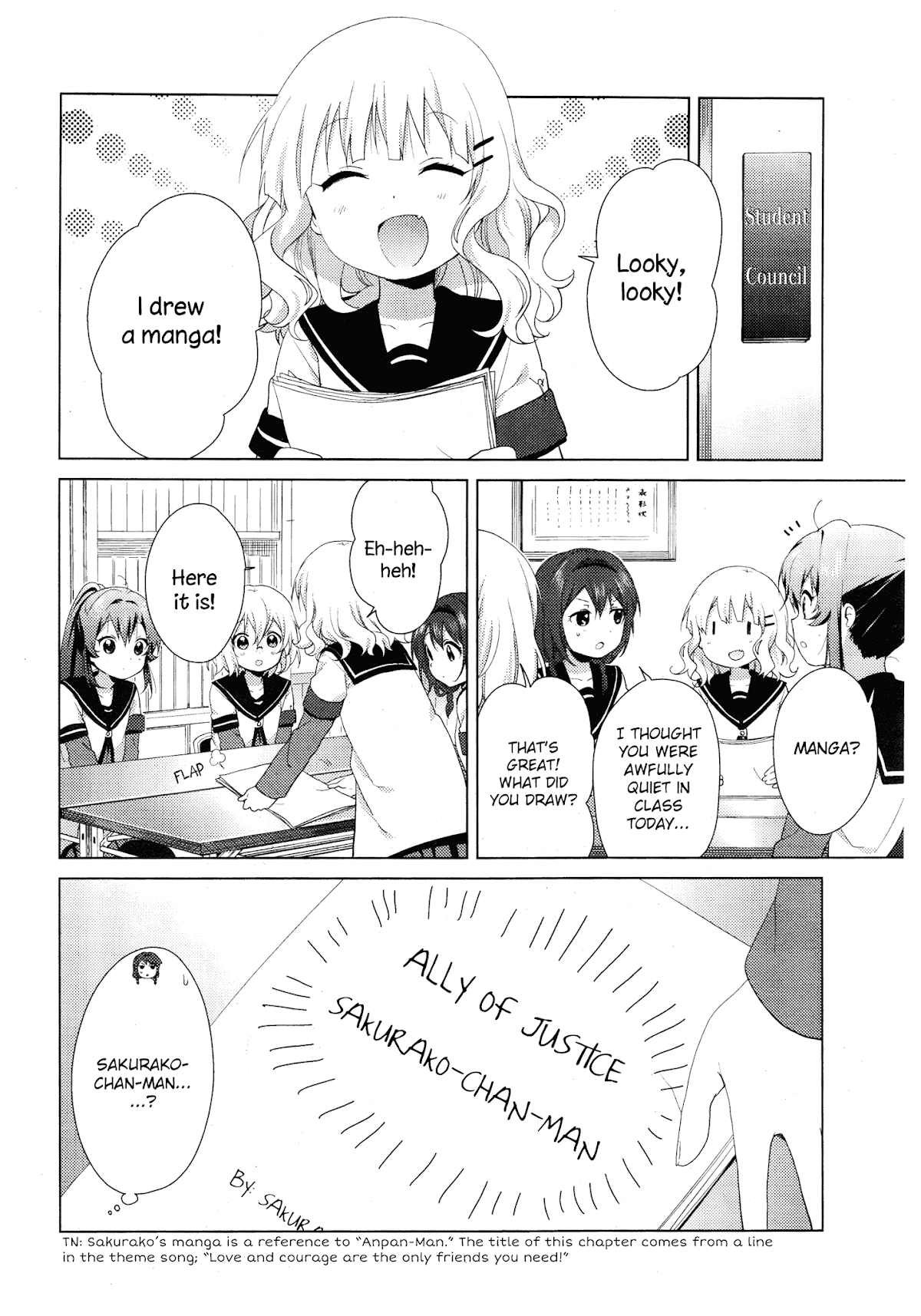Yuru Yuri chapter 97 page 2