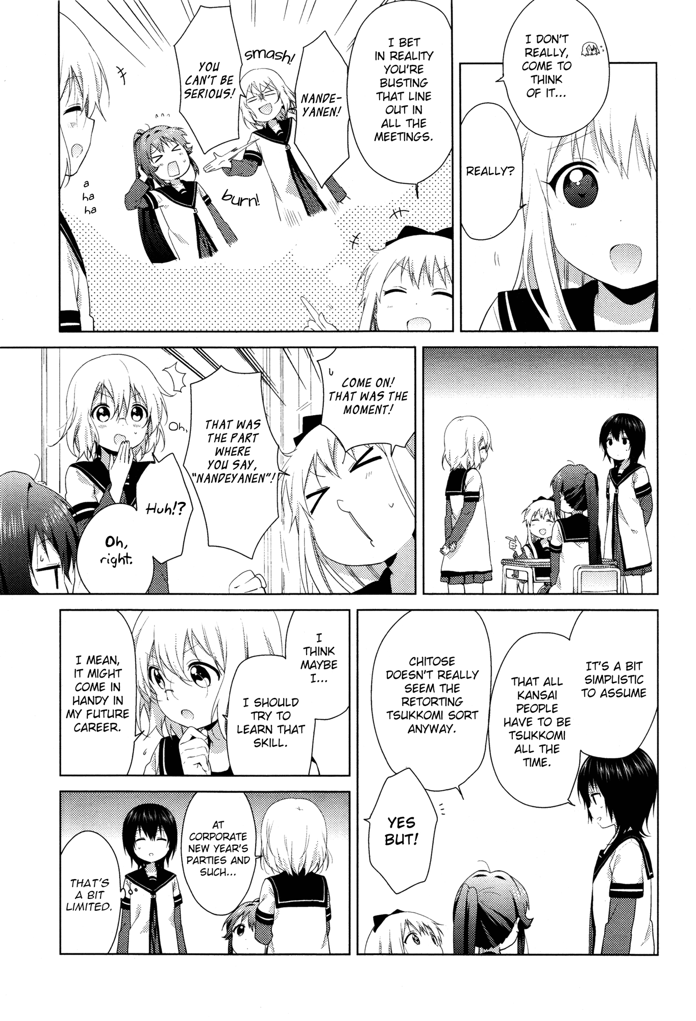 Yuru Yuri chapter 99 page 4
