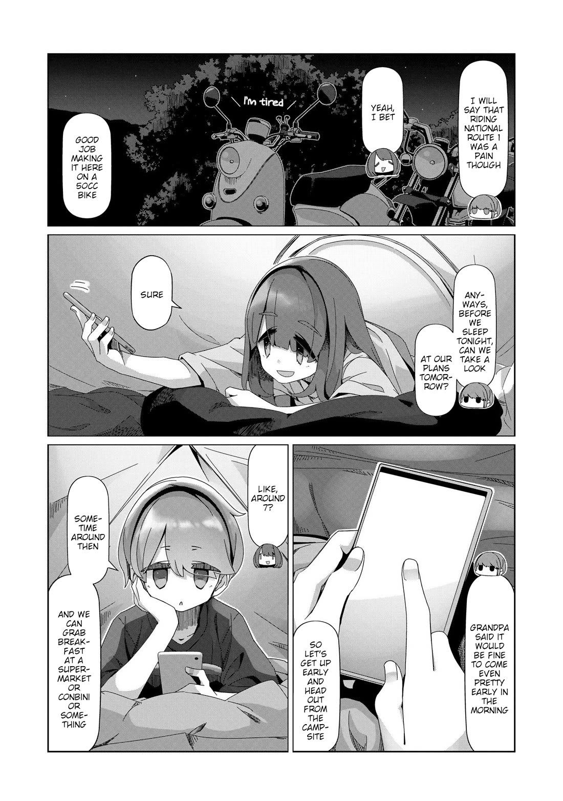 Yurucamp chapter 100 page 15