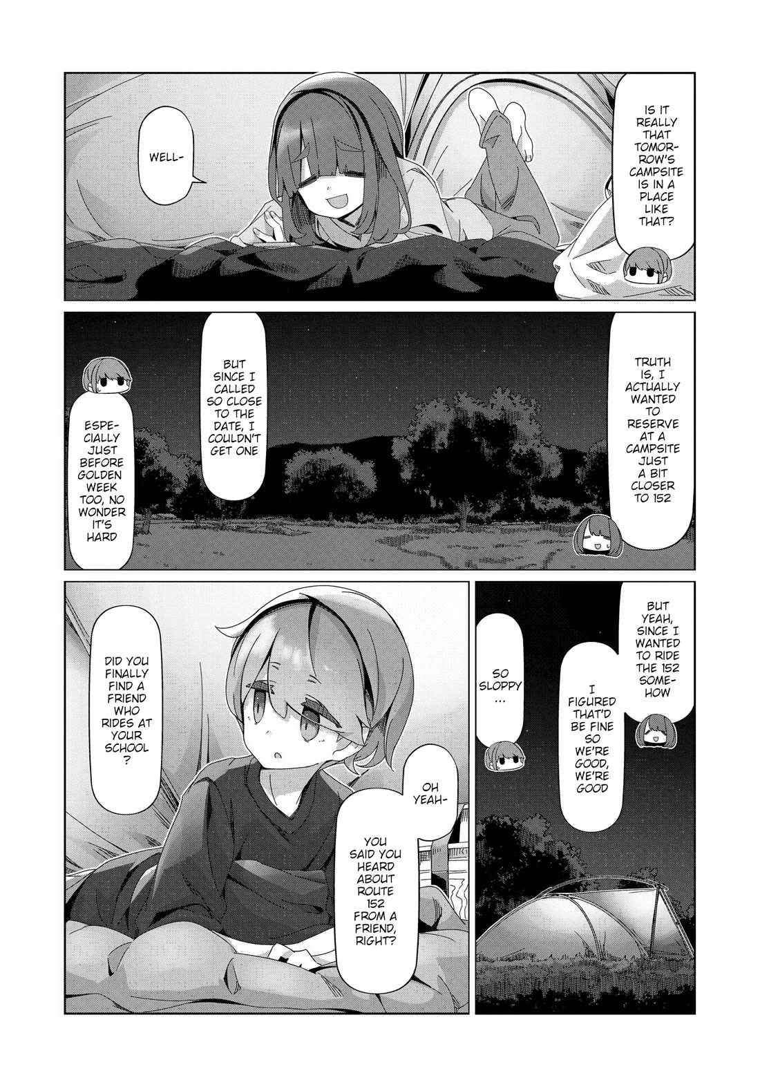 Yurucamp chapter 100 page 17
