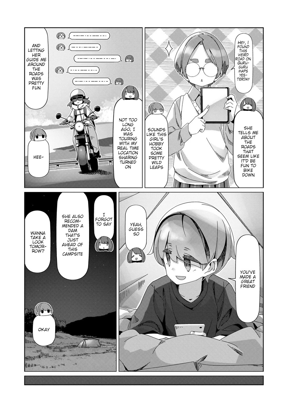 Yurucamp chapter 100 page 19