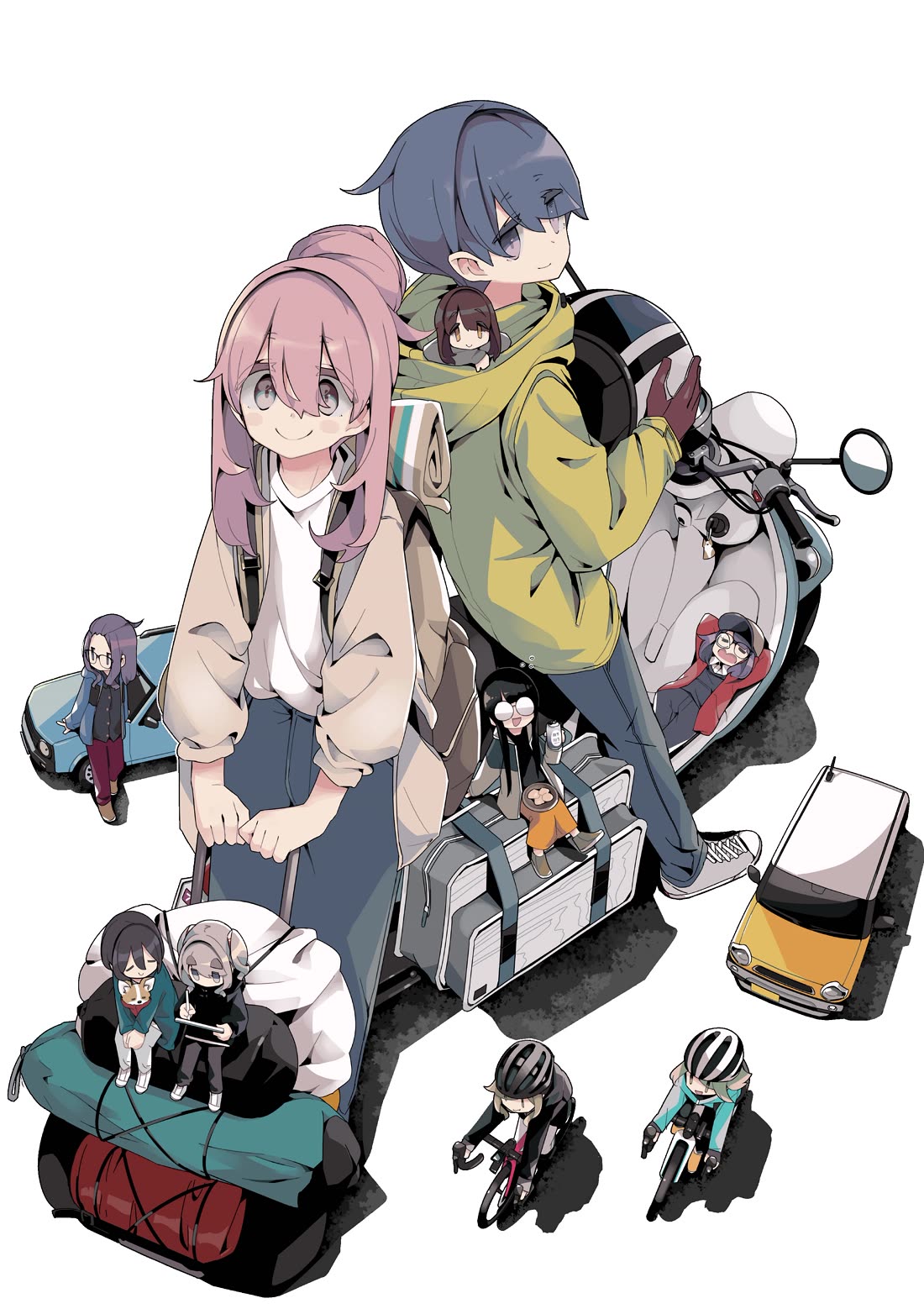 Yurucamp chapter 100 page 2