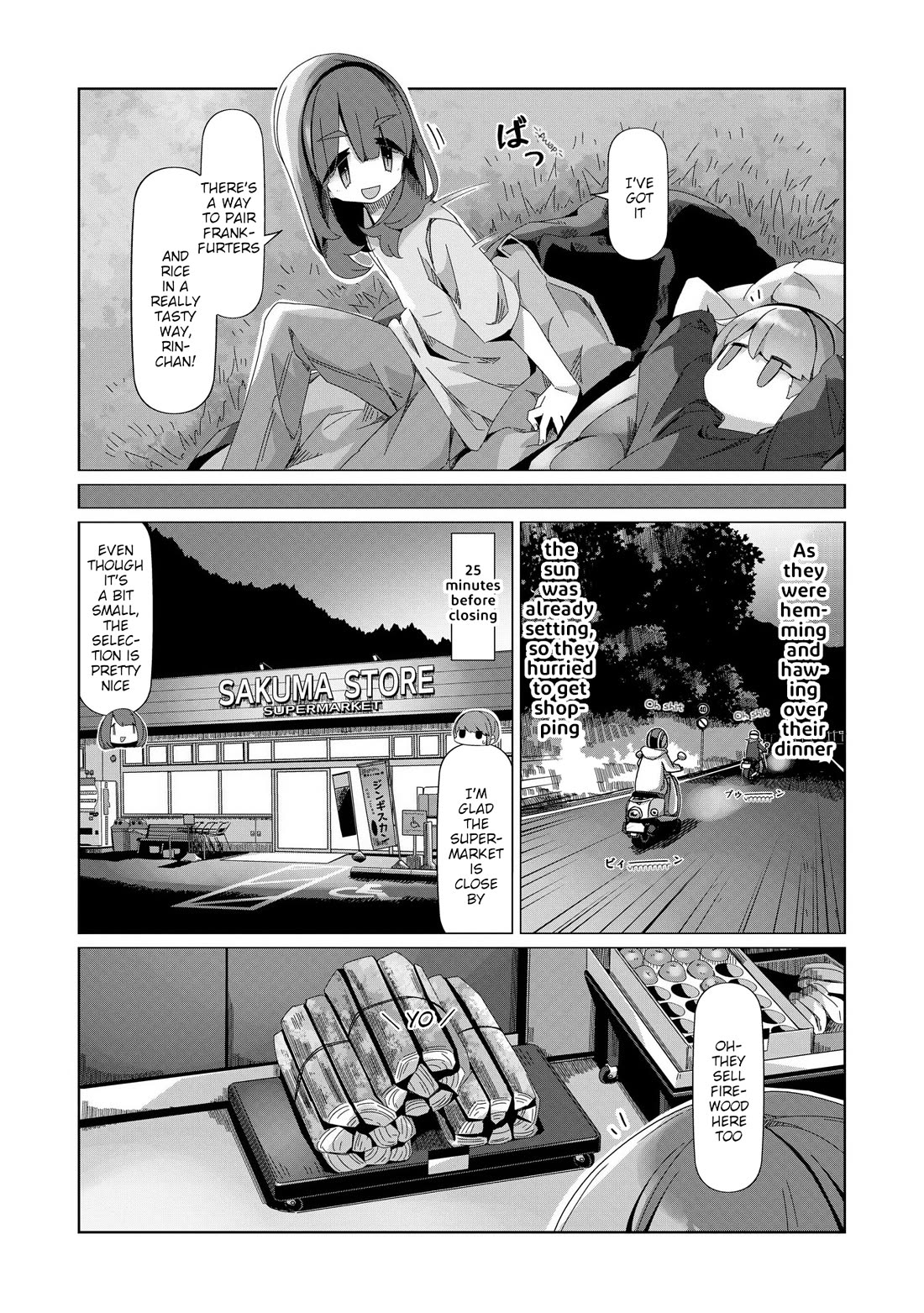 Yurucamp chapter 100 page 6