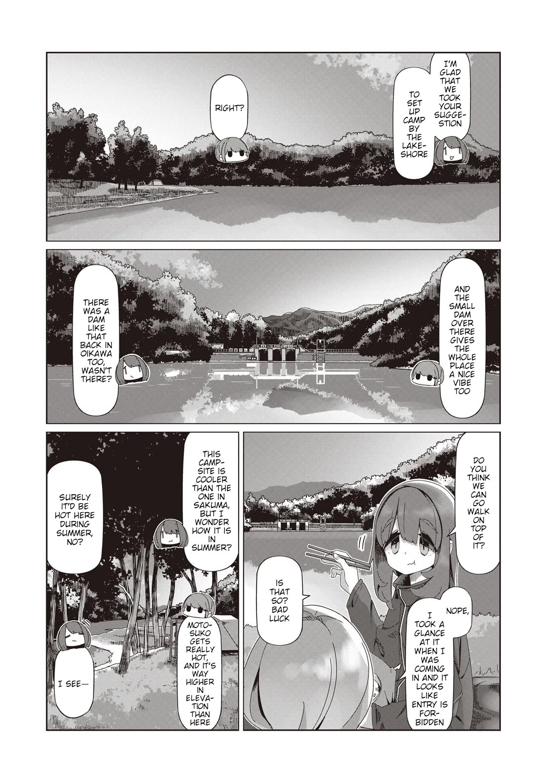 Yurucamp chapter 103 page 8