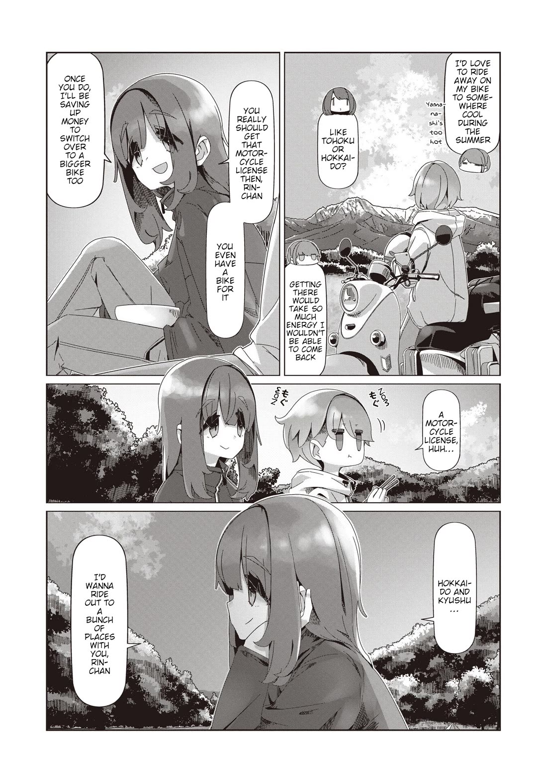 Yurucamp chapter 103 page 9