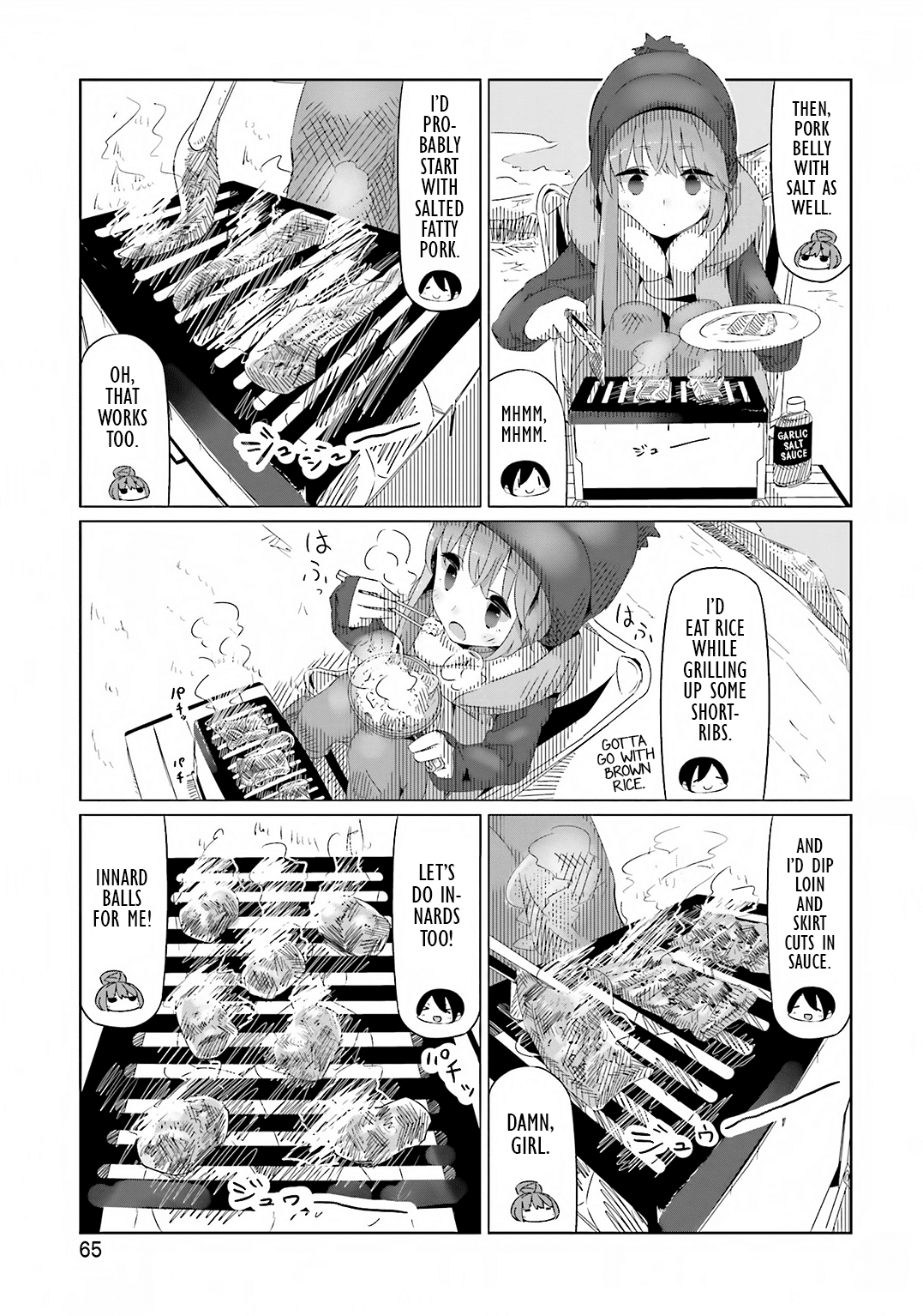 Yurucamp chapter 110 page 13