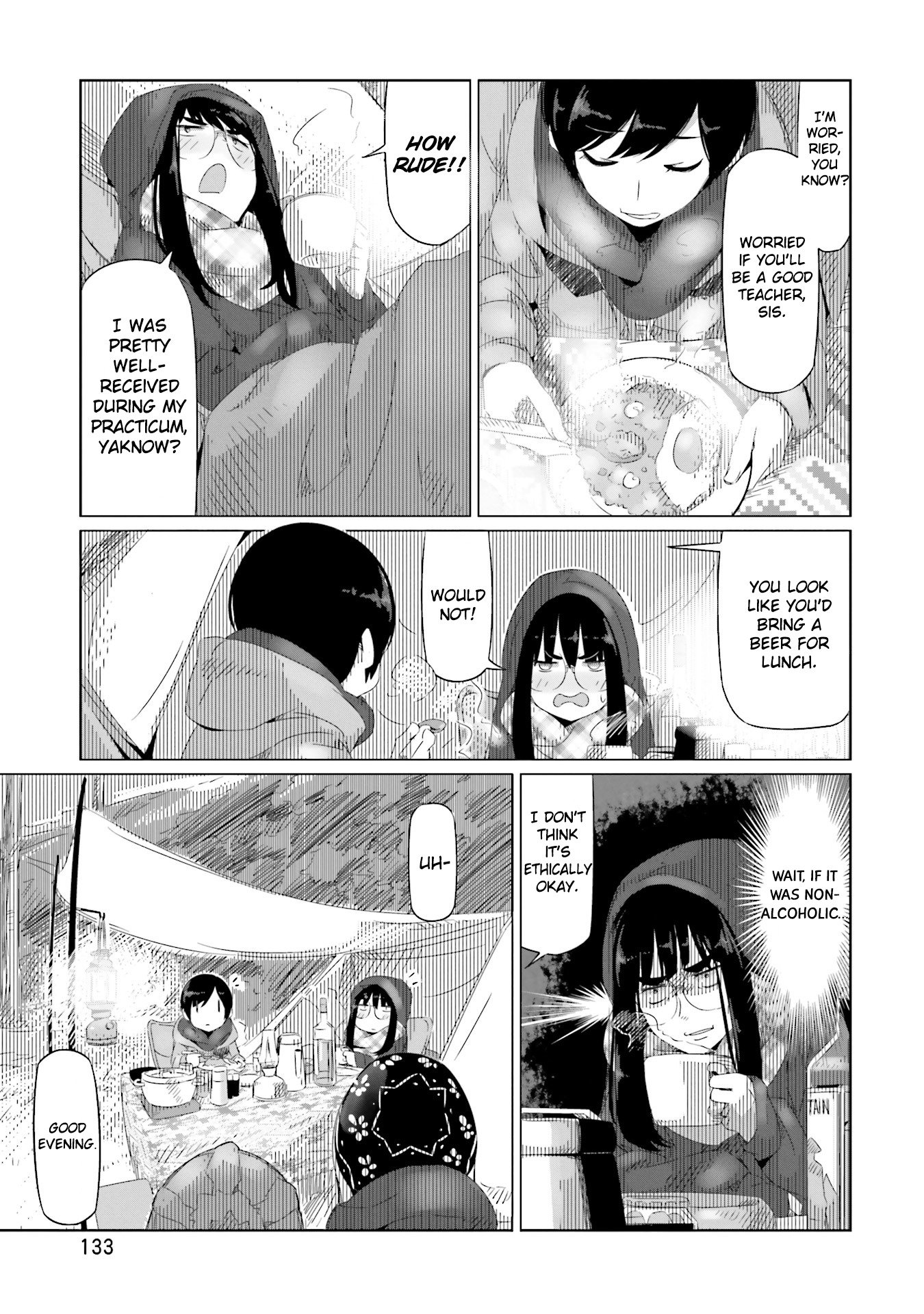 Yurucamp chapter 12 page 8