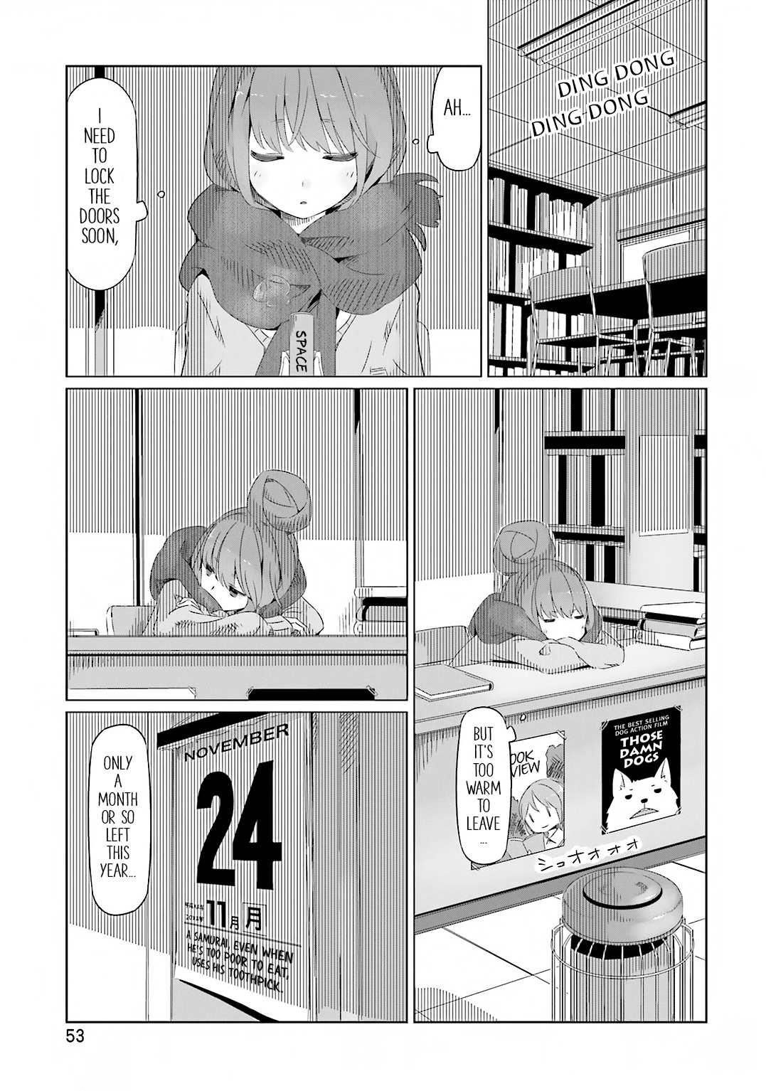 Yurucamp chapter 123 page 1