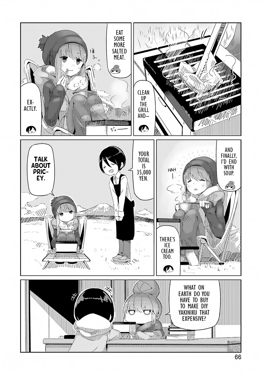 Yurucamp chapter 125 page 14