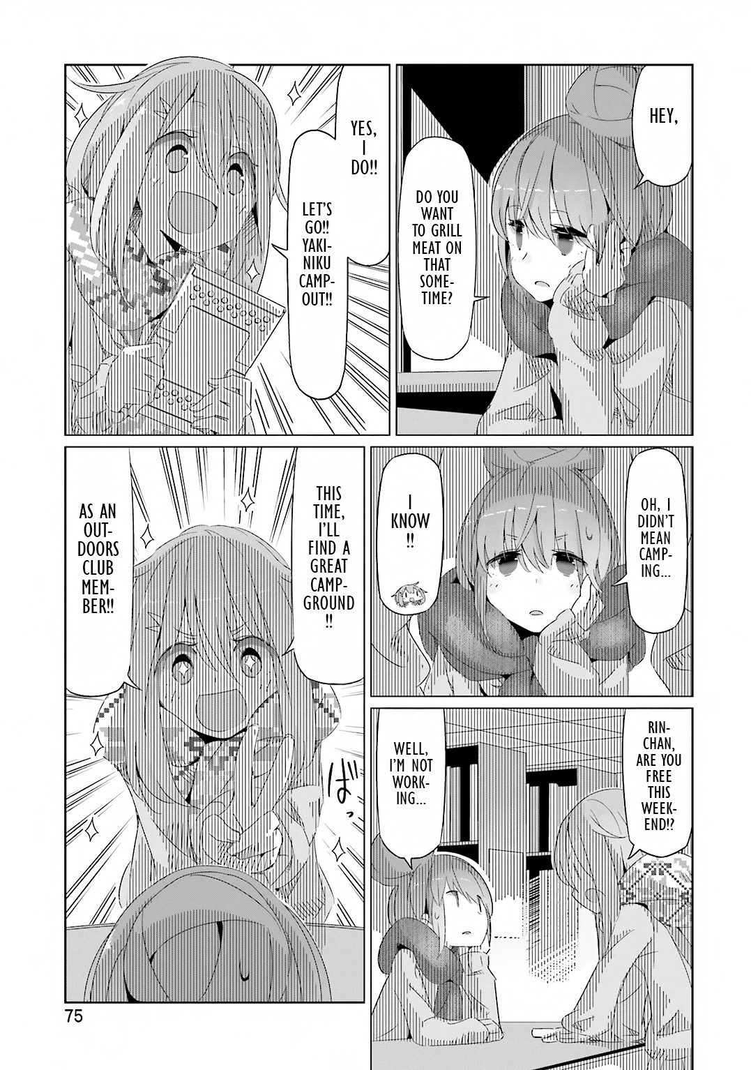 Yurucamp chapter 125 page 23