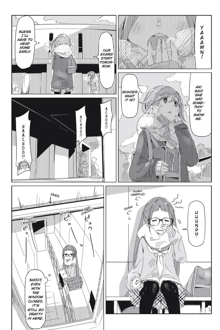 Yurucamp chapter 13 page 1