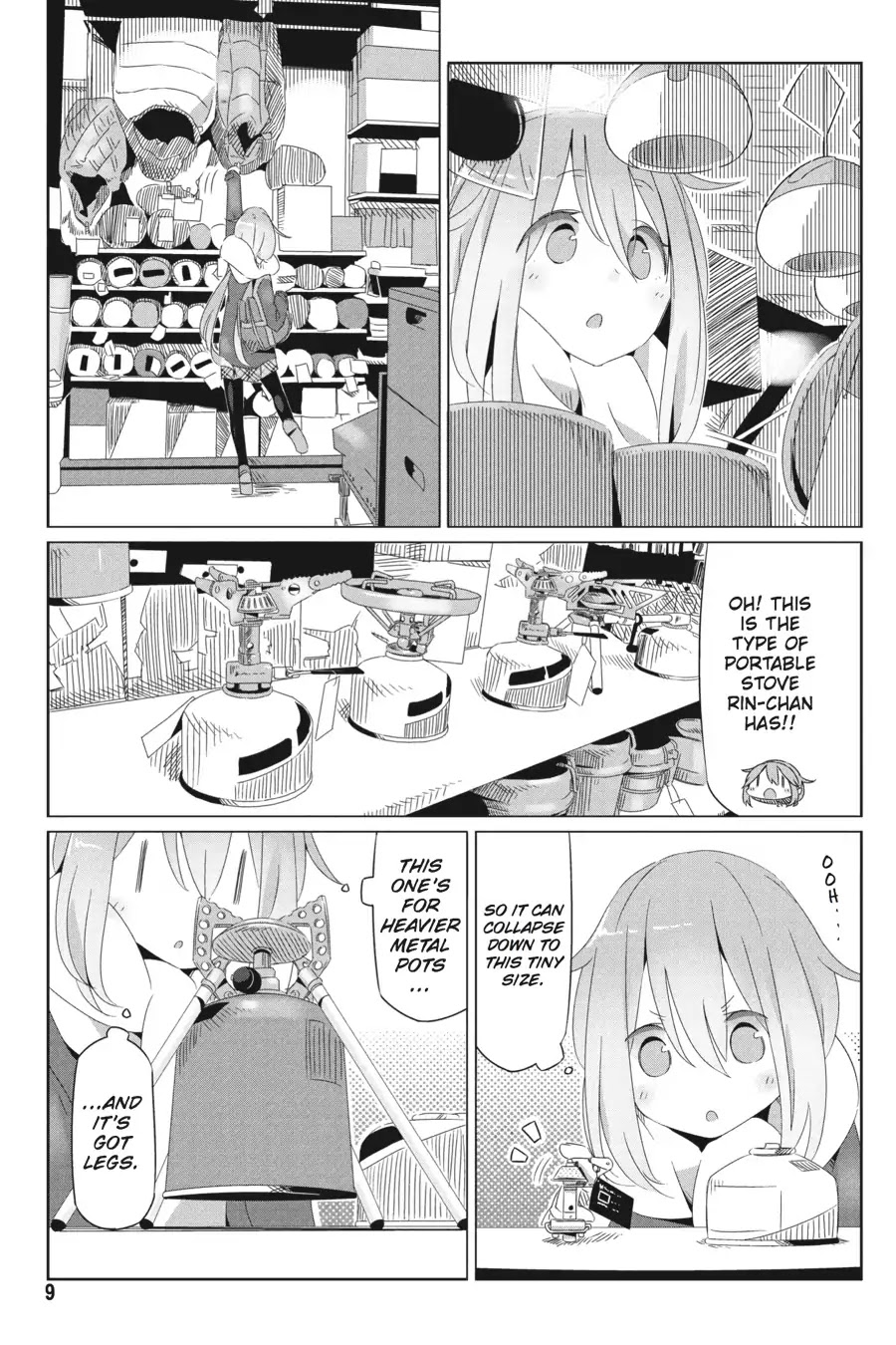 Yurucamp chapter 14 page 10