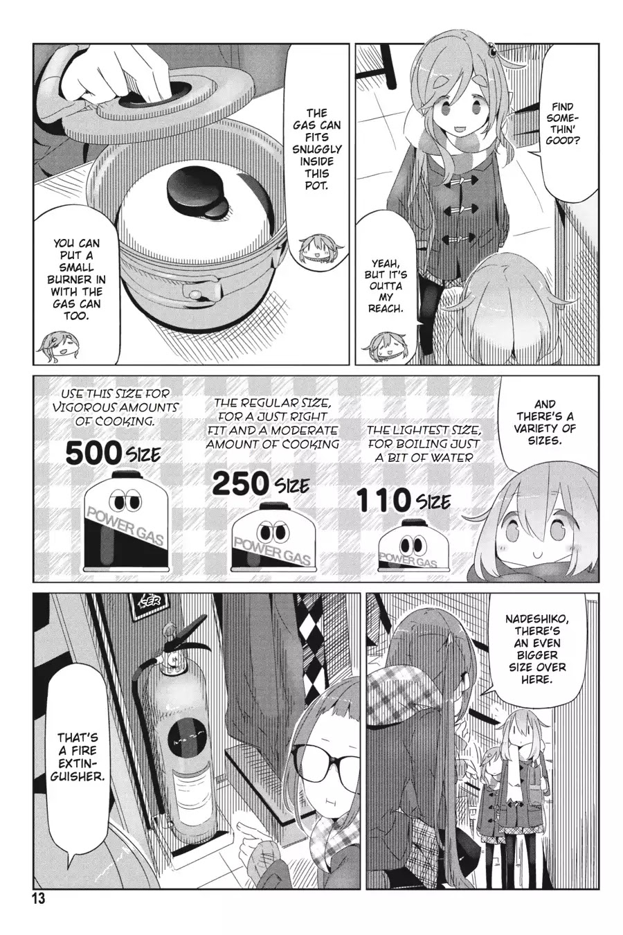 Yurucamp chapter 14 page 14