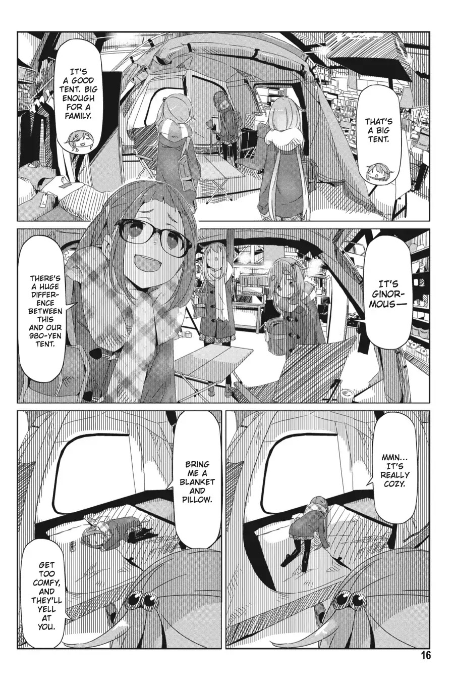 Yurucamp chapter 14 page 17