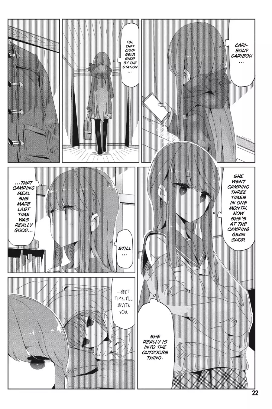 Yurucamp chapter 14 page 23