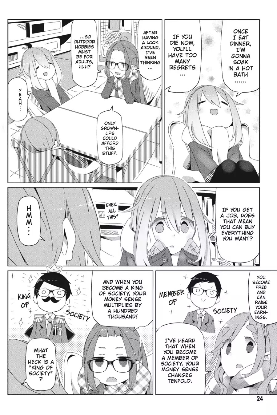 Yurucamp chapter 14 page 25